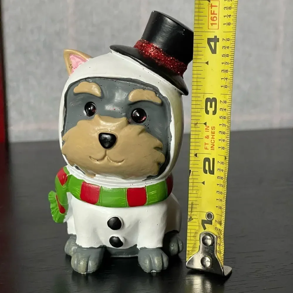 Christmas Dog Small Table Top Decoration